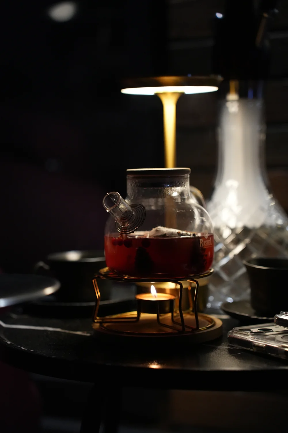 Чай и кальян в BLACK GRAPHITE Lounge